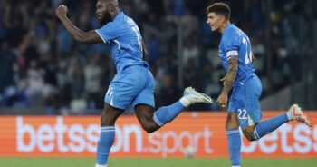 Conte's beloved son is delighted with Romelu Lukaku's first goal