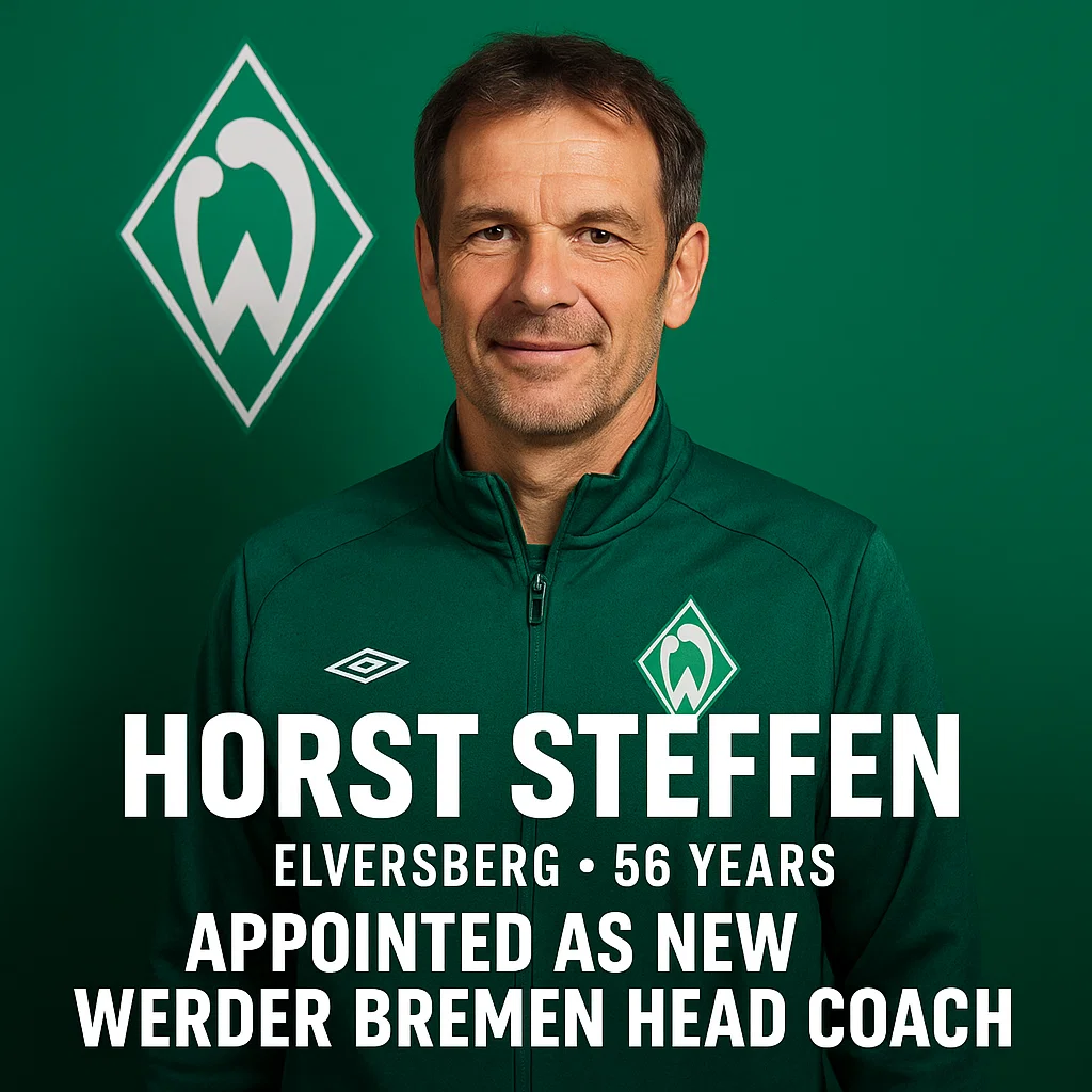 Bremen announce Steffen as new manager
