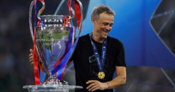 Great coach! Enrique follows Pep