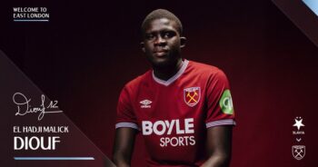 Hammers make second signing youngster Diouf